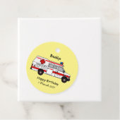 救急車のイラストレーション フェイバータグ (インサイチュ)