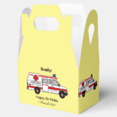 救急車のイラストレーション フェイバーボックス (オープン)