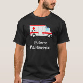 救急車の救急医療隊員Tシャツフ子供へァンチャーズ Tシャツ (正面)