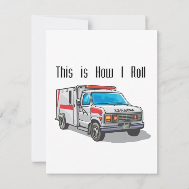 救急車の転が使い (正面)