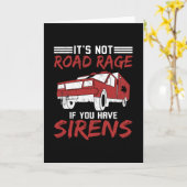 救急車サイレン カード (黄色い花)