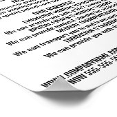 救急車デザイン、EMT、救急医療隊員 ポスター (角)