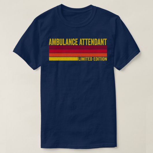 救急車付き添い人 Tシャツ (デザイン正面)