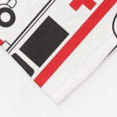 救急車型 フリースブランケット (角)