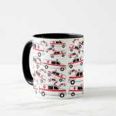 救急車型 マグカップ (正面左)