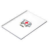 救急車救急医療隊員医療 ノートブック (左側)