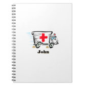 救急車救急医療隊員医療 ノートブック (正面)