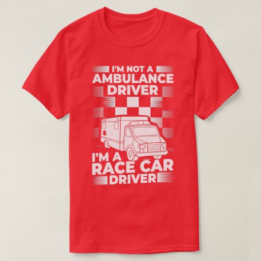 救急車救急救命士3 Tシャツ (デザイン正面)