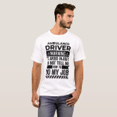 救急車警告員 Tシャツ (正面フル)