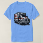 救急車20 Tシャツ (デザイン正面)