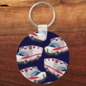 救急車 キーホルダー (正面)