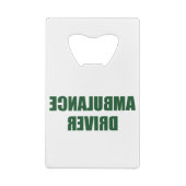 救急車 クレジットカード栓抜き (裏面)