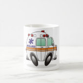 救急車 コーヒーマグカップ (中央)