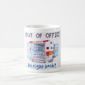 救急車 コーヒーマグカップ (中央)