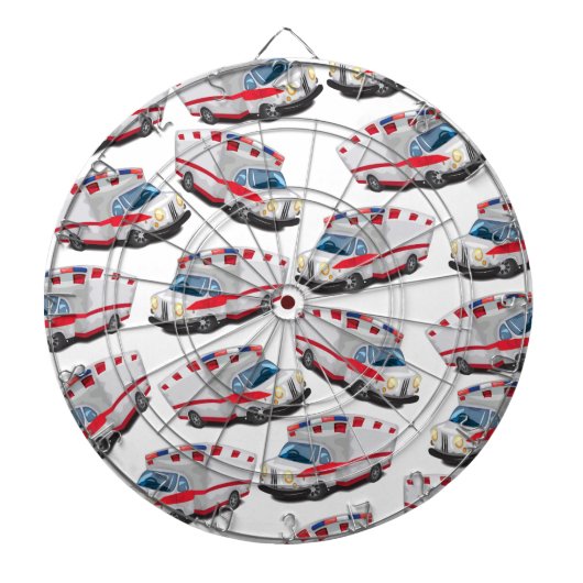 救急車 ダーツボード (正面)