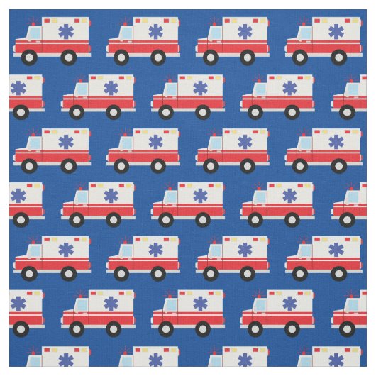 救急車 ファブリック (見本)