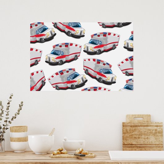 救急車 ポスター (キッチン)