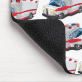 救急車 マウスパッド (コーナー)