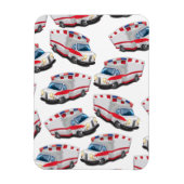 救急車 マグネット (縦)