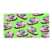 救急車 ラベル (正面)