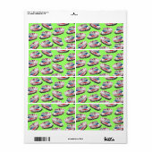 救急車 ラベル (フルシート)