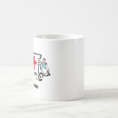 救急車・救急救命士・医療 コーヒーマグカップ (中央)