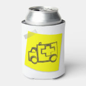 救急車 缶クーラー (缶正面)