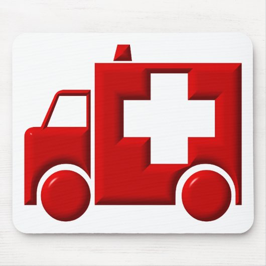 救急車/EMT マウスパッド (正面)