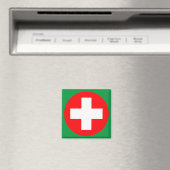 救急車 – Medic (cross) – 救急車救済, マグネット (インサイチュ (食洗機))