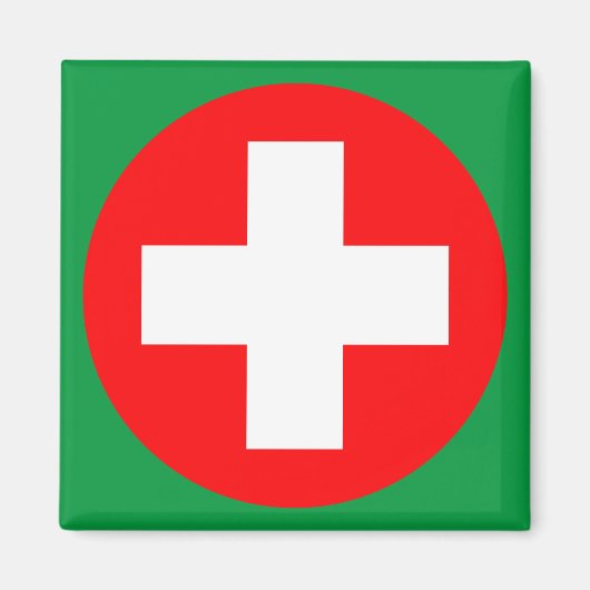 救急車 – Medic (cross) – 救急車救済, マグネット (正面)
