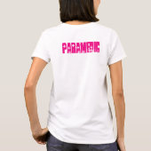 救急隊員ピンク命の星 Tシャツ (裏面)