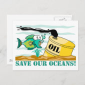 「救我らの海」 ポストカード (正面/裏面)