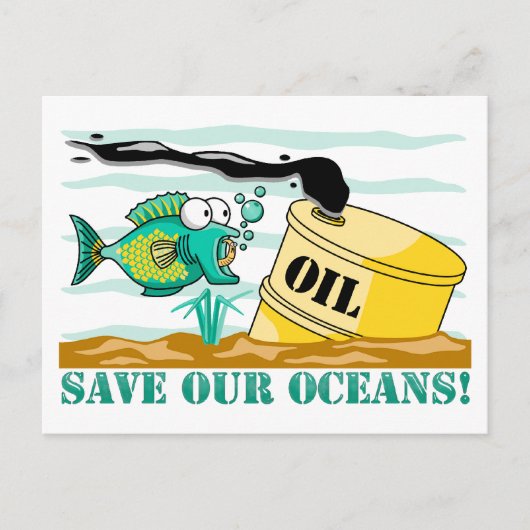 「救我らの海」 ポストカード (正面)