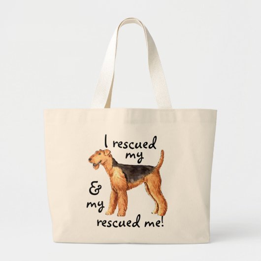 救援アイレデール ラージトートバッグ (正面)