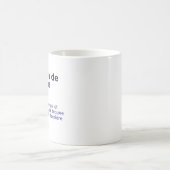 救援ギフトマグ コーヒーマグカップ (中央)