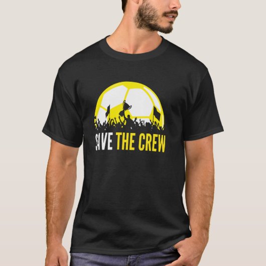 救救サッカーの乗組員 Tシャツ (正面)