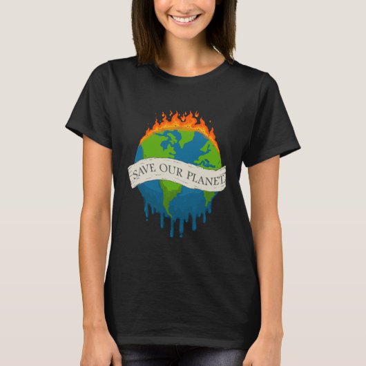 救救地球の日1 Tシャツ (正面)
