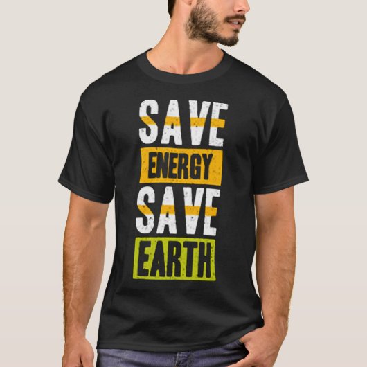 救救地球 Tシャツ (正面)