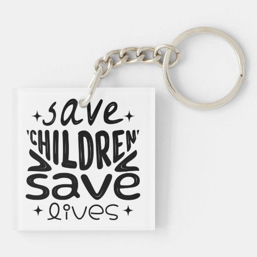 救救子がメッセージカード キーホルダー (裏面)