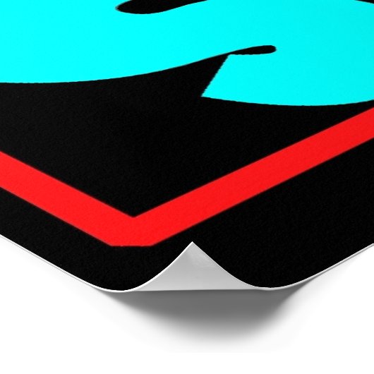 救救救は、ビジネス署名/ポスターテンプレート ポスター (角)