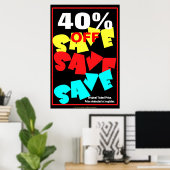 救救救は、ビジネス署名/ポスターテンプレート ポスター (ホームオフィス)