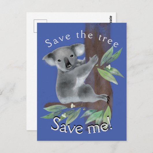 救救木の木 ポストカード (正面/裏面)