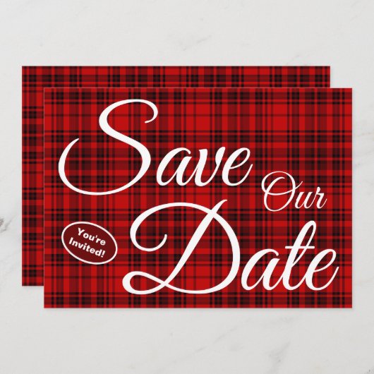 救新日ホー結婚トタイポグラフィ市松模様に 招待状 (正面/裏面)