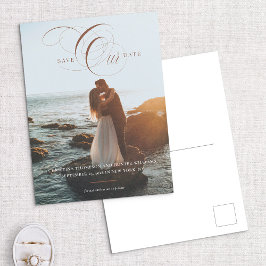 救日の台本の写真フォーマル日付の保存 案内ポストカード