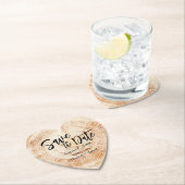 救日の木結婚粒素朴 ペーパーコースター (インサイチュ)