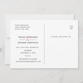 救日結婚付 |スクエレガントリプト 招待状 (裏面)