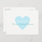 救日結婚結婚 案内ポストカード (正面/裏面)