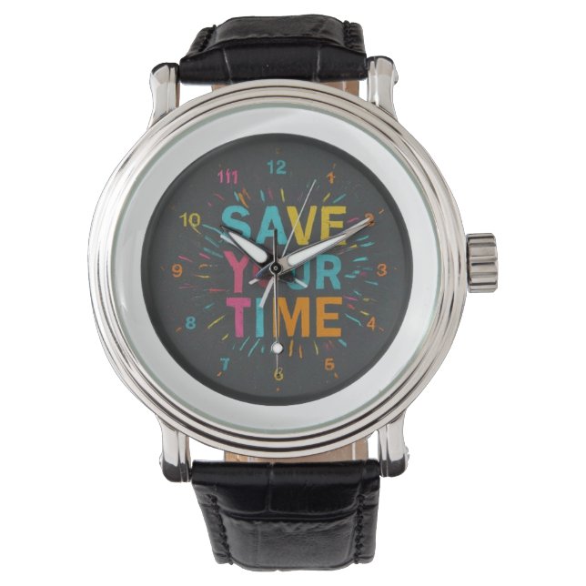 救時間 腕時計 (正面)