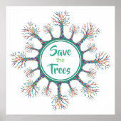 救木モダン ポスター (正面)