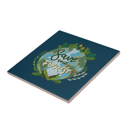 救林 タイル (側面)